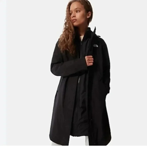 The North Face Suzanne Black Triclimate Winter Parka Coat M - Picture 1 of 6